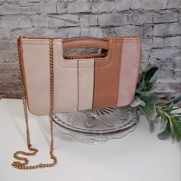LC Lauren Conrad Handbags - Lauren Conrad Gold Chain Crossbody Purse NWOT